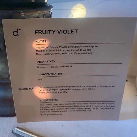 Fruity Violet by Dossier - Picture 3 of 4